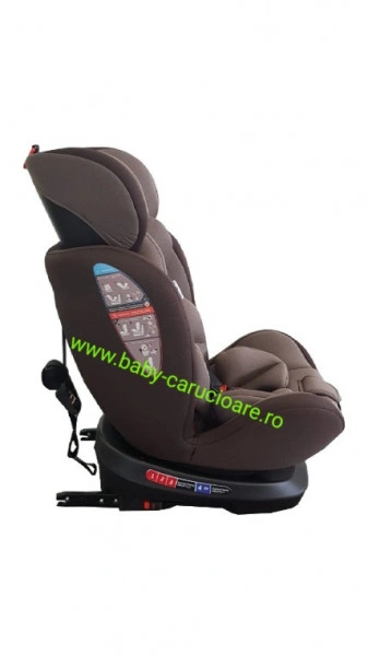 Scaun-auto-cu -sofix-360°-i-Size-Omologare-R-129-Baby-Care-Brown - Img 6