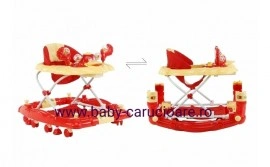 Premergător balansoar Baby Care ratusca- rosu - Img 3