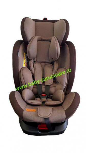 Scaun-auto-cu -sofix-360°-i-Size-Omologare-R-129-Baby-Care-Brown - Img 8