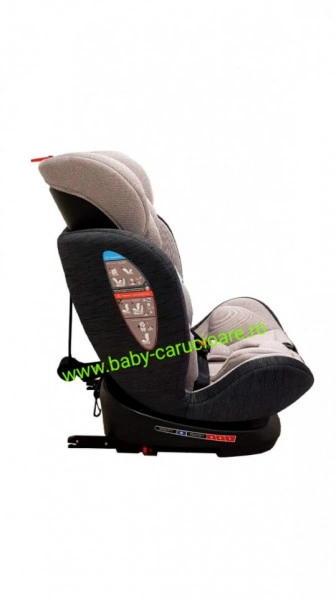 Scaun-auto-cu -sofix-360°-i-Size-Omologare-R-129-Baby-Care-Gri - Img 7