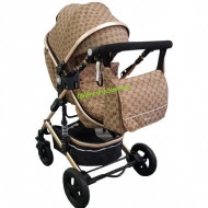 Cărucior-nou-născut-2-în-1-Baby-C-geantă-multifuncționala-plasă-pentru-insecte-cod-531-A-Bambucci - Img 3