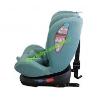 Scaun-auto-cu -sofix-360°-i-Size-Omologare-R-129-Baby-Care-Green - Img 4