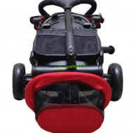 Tricicleta-pliabila-multifuncționala-360°-Baby-C-cu-poziție-pentru-somn-cod-T-08-E-Rosu - Img 6
