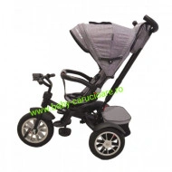 Tricicleta Turbo Bike cu poziție pentru somn Baby Care Grey - Img 4