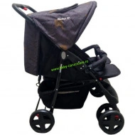 -Carucior-nou-nascut-2-in-1-Baby-C-pentru-gemeni-cod-P-700-Gri-Design-1 - Img 4