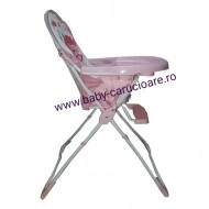 Masă scaun Baby Care CH Roz - Img 3
