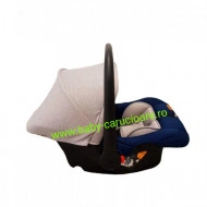 Scaun auto 0-13kg Baby Care Albastru + Gri - Img 5