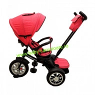 Tricicleta Turbo Bike cu poziție pentru somn Baby Care Pink - Img 2
