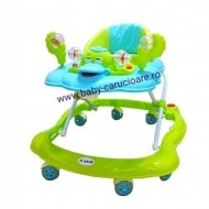 Premergator cu roți din silicon Baby Care Aqua - Img 3