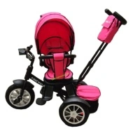 Tricicleta-multifuncționala-Turbo-Bike-cu-poziție-pentru-somn-Baby-Care-Roz - Img 2