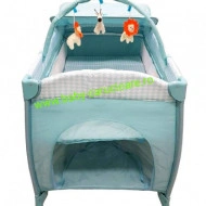 Patut cu fermoar 2 in 1 Baby Care FG Albastru Azur - Img 2