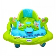 Premergator cu roți din silicon Baby Care Aqua - Img 4