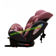 Scaun-auto-cu -sofix-360°-i-Size-Omologare-R-129-Baby-Care-Purple - Img 4