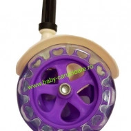 Premergător cu roți din silicon Baby Care Ratusca Purple - Img 5