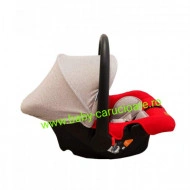 Scaun auto 0-13 kg Baby Care Roșu + Gri - Img 4