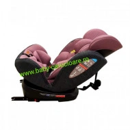 Scaun-auto-cu -sofix-360°-i-Size-Omologare-R-129-Baby-Care-Purple - Img 6