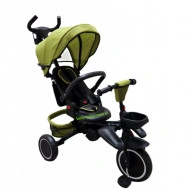 Tricicleta-pliabila-multifuncționala-360°-Baby-C-cu-poziție-pentru-somn-cod-T-08-E-Verde - Img 2