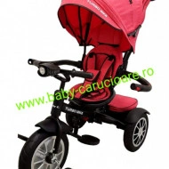 Tricicleta Turbo Bike cu poziție pentru somn Baby Care Pink - Img 5