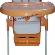Masă scaun Baby Care CC Portocaliu