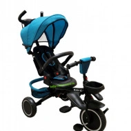 Tricicleta-pliabila-multifuncționala-360°-Baby-C-cu-poziție-pentru-somn-cod-T-08-E-Albastru - Img 6