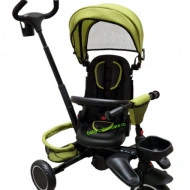 Tricicleta-pliabila-multifuncționala-360°-Baby-C-cu-poziție-pentru-somn-cod-T-08-E-Verde - Img 3