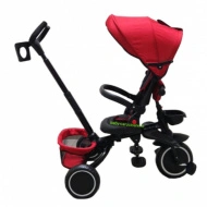 Tricicleta-pliabila-multifuncționala-360°-Baby-C-cu-poziție-pentru-somn-cod-T-08-E-Rosu - Img 3
