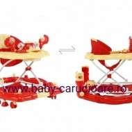 Premergător balansoar Baby Care ratusca- rosu - Img 3