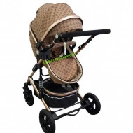 Cărucior-nou-născut-2-în-1-Baby-C-geantă-multifuncționala-plasă-pentru-insecte-cod-531-A-Bambucci - Img 2