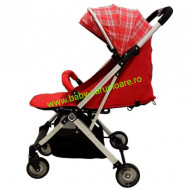 Cărucior sport troller ultracompact&light Baby Care A 320 Roșu Design