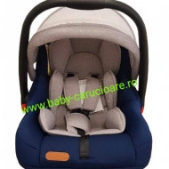 Scaun auto 0-13kg Baby Care Albastru + Gri - Img 2
