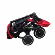 Tricicleta-pliabila-multifuncționala-360°-Baby-C-cu-poziție-pentru-somn-cod-T-08-E-Rosu - Img 5