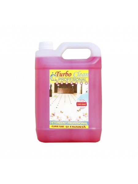 Detergent profesional pentru gresie si faianta Turbo Clean 5L