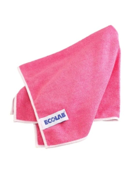 Laveta Universala ,ECOLAB Polifix din Microfibra, 40x40 cm, ROZ