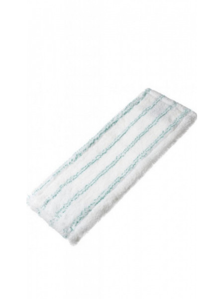 Mop plat cu urechi , din microfibra, cu inserții abrazive-50 cm