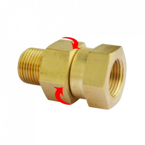Antirasucire pistol presiune spalatorie, 3/8 Fi cu 3/8 Fe - Img 2