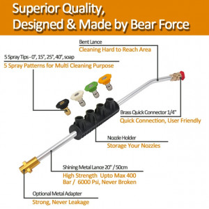 Extensie lance jet, 50cm ,pentru BOSCH GO CLICK 125 - Img 4