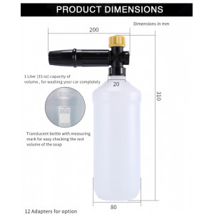 Lance spuma Eco, pentru aparat de spalat BOSCH GO CLICK 125 - Img 3