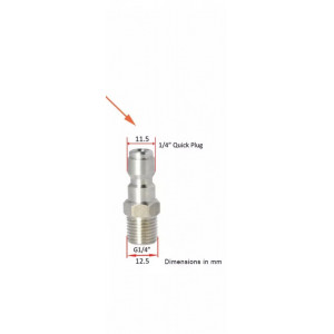 Lance spumare PRO V1 360° cupla rapida quick 1/4″, 11.5 mm - Img 4