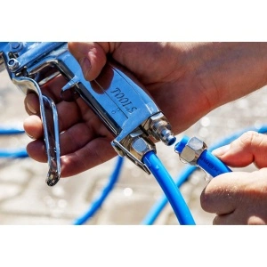 Pistol profesional multifuncțional pentru pulverizare prin amestec apă-aer - Img 6
