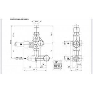Supapa By-Pass VB 85 RV - Regulator presiune - Img 2