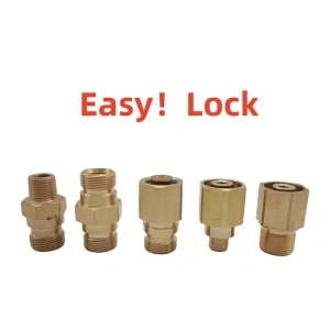 Adaptor 5 Easy Lock Force pentru Karcher TR22, R+M, M22x1.5mm, Auriu - Img 3