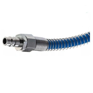 Furtun pneumatic spiralat, Tagred, pentru compresor de aer 8 bar 8x12mm, 10 m - Img 3