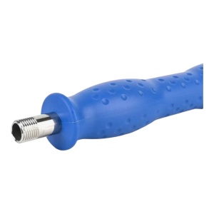 Lance de spălare cu presiune, dreaptă cu mâner albastru, 340 mm - Img 3