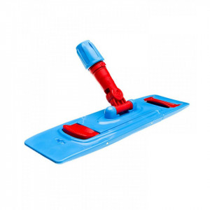 Mop plat cu urechi , din microfibra, cu inserții abrazive-50 cm - Img 5