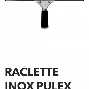 REZERVA LAMELA PENTRU RACLETA INOX PULEX pentru spălat geamuri- EuroMop si banda cauciuc Pulex - 92cm - Img 2