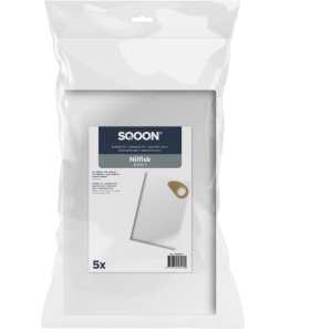 Set 5 saci compatibili din microfibra pentru Nilfisk Buddy 2 - Img 4