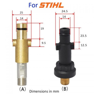 Adaptor lance spumare Stihl - Img 3