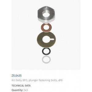 Kit șaibe prindere piston - COM 13, ZX.0435