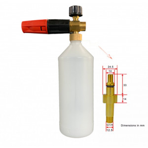 Lance spumare PRO V1 360° pentru aparat de spalat WORKZONE - Img 5