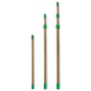 Maner (Coada) telescopic aluminiu, 3.75m ( 3*1.25 m) - Img 1